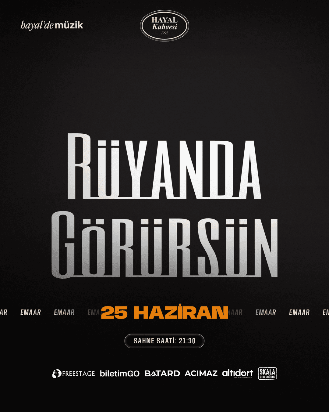 RÜYANDA GÖRÜRSÜN KONSERİ