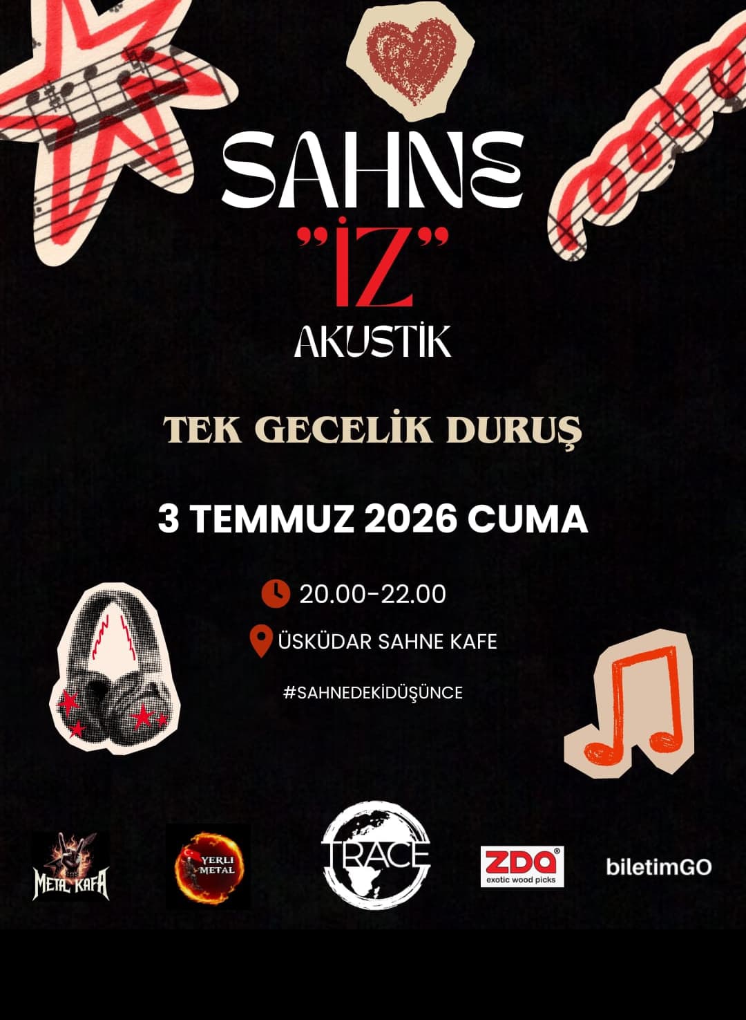 TEK GECELİK DURUŞ KONSERİ